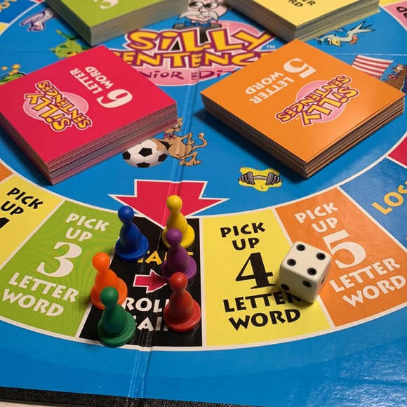 Silly Sentences Junior Edition - 2005 Top Toy Award Winner - Picture 7 of 12